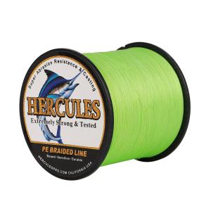 HERCULES Braided Fishing Line - Super Fluorescent Green