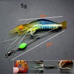 Luminous Soft Shrimp Fishing Lure Kit