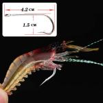Luminous Soft Shrimp Fishing Lure Kit