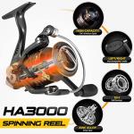 PLUSINNO Telescopic Fishing Rod and Reel Combo