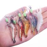 Luminous Soft Shrimp Fishing Lure Kit