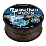 Reaction Tackle Green Camouflage Braided Fishing Line
