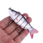 6 Piece Jointed Fishing Lures Set with Box