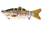 6 Piece Jointed Fishing Lures Set with Box