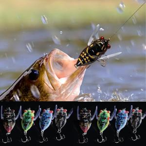 8pcs Bionic Cicada Crankbait Fishing Lures