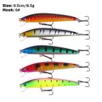 43-Piece Mixed Minnow Fishing Lure Set