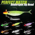 Crappie Baits Kit with Soft Plastic Jigs and Lures