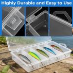 3 Pack Clear Fishing Tackle Storage Box