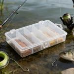 3 Pack Clear Fishing Tackle Storage Box