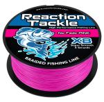 Reaction Tackle X8 No Fade Pink Braided Line