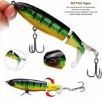 Whopper Plopper Fishing Lures - 10 Pack