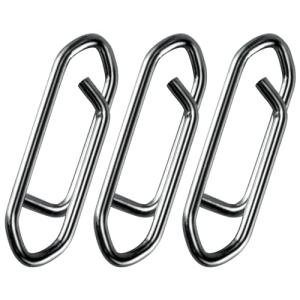 50 Heavy-Duty Stainless Steel Fishing Speed Clips