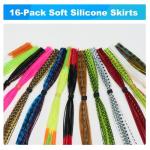 Ansnbo 16 Colors Silicone Legs for Fly Tying
