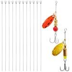 100PCS Fishing Wire Spinner Shaft Kit