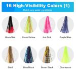 Ansnbo 16 Colors Silicone Legs for Fly Tying