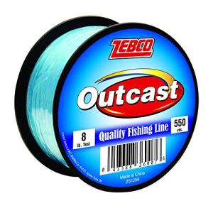 Zebco Outcast 550-Yard 8-Pound Fishing Line
