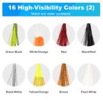 Ansnbo 16 Colors Silicone Legs for Fly Tying