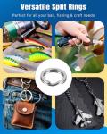 Pawfly Fishing Split Rings and Pliers Kit