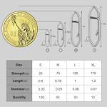 200 Pcs High Strength Fishing Speed Clips