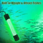 ReeMoo 12V 126 LEDs Green Underwater Fishing Light