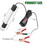 ReeMoo 12V 126 LEDs Green Underwater Fishing Light