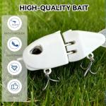 2-Pack Mini Glide Baits for Bass Fishing