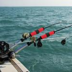 10 Fishing Hook and Lure Covers - Red