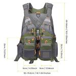 Gonex Adjustable Fly Fishing Vest with Pockets