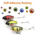 Fishing Lure Eyes Assortment with Tweezer - 693 Pieces