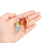5pcs Bass Crankbait Lures and Hooks Set