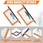 AGOOL Fishing Lure Wraps 5/10 Packs Durable Clear PVC Lure Covers Keeps Fishing Safe Easily See Lures Fishing Hook Covers Bait Storage Keeps Children, Pets and Fishermen Safe from Sharp Hook