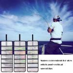 MOPHOEXII Roll Up Fishing Lure Wraps Set-25" X 9" Durable Lure Bag 6 Pocket PVC Protective Cover Saltwater Hook Covers Fabric Lure Protector Trolling Lure Tackle Box Large 1 PC