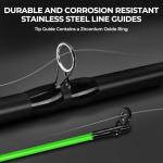 KastKing Brutus Fishing Rods, Casting Rod 5ft 6in-Medium - M Fast-2pcs