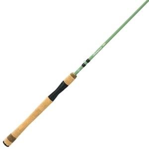 Shakespeare Wild Spinning Rod, 7', 2-Piece Fishing Rod, Light Power, 4-8 lb Line Rating, 1/16-1/2 oz Lure Rating