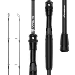 KastKing Verus Performance Spinning & Casting Fishing Rod with Extra Tip, Lightweight KastFlex IM6 Graphite, FazLite Rings Guides, EVA Grip, PTS Power Transition System, Spin, 7'0", M