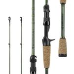 KastKing Spartacus II Twin Tip Fishing Rods, Cast - 6'8" - MH Power - Fast