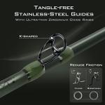 KastKing Spartacus II Twin Tip Fishing Rods, Cast - 6'8" - MH Power - Fast