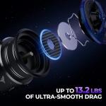 KastKing Kestrel SE Spinning Fishing Reel, 5oz Ultralight SFS Spinning Reel, High Strength Sycron Construction, 7+1 MaxDur Double Shielded BB, Aerodynamic Reel Rotor, 13.2 Lbs Max Drag