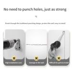 XLRPAT 304 stainless steel telescopic rod (size 35.5" to 63"), no need for drilling, can be installed and removed by rotating, suitable for wardrobes, kitchens, RVs, bathrooms, etc