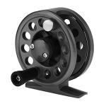 OriGlam Fly Fishing Reel Fishing Wheel, Fly Ice Fishing Reel Spinning Fishing Reels, Powerful Lightweight Spinning Reels for Freshwater Saltwater (Black)