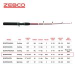Zebco Z-Cast Casting Fishing Rod, Extendable 17-Inches to 5-Foot 6-Inch Telescopic Durable Z-Glass Fishing Pole, Comfortable EVA Rod Handle, Shock-Ring Guides, Medium Power, Red