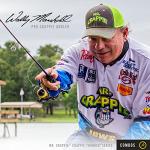 Lew's Crappie Thunder Spinning Reel and Fishing Rod Combo, 7-Foot 2-Piece IM6 Graphite Blank, Right or Left-Hand Retrieve, Crappie Thunder Green