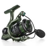 KastKing Spartacus II Spinning Reel – Sealed Carbon Fiber 22LBs Max Drag – 7+1 Stainless BB for Saltwater&Freshwater – 5.2:1 Gear Ratio – Size 500&1000 Perfect for Ice Fishing