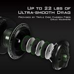 KastKing Spartacus II Spinning Reel – Sealed Carbon Fiber 22LBs Max Drag – 7+1 Stainless BB for Saltwater&Freshwater – 5.2:1 Gear Ratio – Size 500&1000 Perfect for Ice Fishing