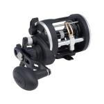 PENN Rival Level Wind Conventional Boat Fishing Reel, HT-100 Star Drag, Max of 15lb | 6.8kg, Forged and Machined Aluminum Spool, RIV20LW, Black