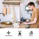 Myfolrena 20 Pack S Hooks for Hanging, 3.4 Inch Metal S Shaped Hook Heavy Duty Hanging Hooks for Pots, Pans, Plants, Bags, Cups, Clothes (Silver)