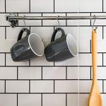 Myfolrena 20 Pack S Hooks for Hanging, 3.4 Inch Metal S Shaped Hook Heavy Duty Hanging Hooks for Pots, Pans, Plants, Bags, Cups, Clothes (Silver)