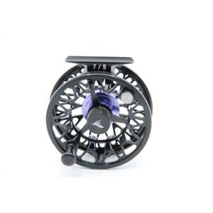 FinReel Aifinn Series WT3-11 CNC Machine Cut Aluminum Fly Fishing Reel (Black/Purple, WT79)