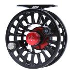 Maxcatch Fly Fishing Reel with CNC-machined Aluminum Body Avid Series Best Value - 1/3, 3/4, 5/6, 7/8, 9/10 Weights(Black, Green, Blue) (Matte Black, 1/3 wt)