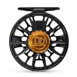 ROSS REELS Animas Fly Fishing Reel | Durable Lightweight High-Performance Ultra-Large Arbor Reel for Fly Fishing in Freshwater & Saltwater, 5-6wt, Matte Black